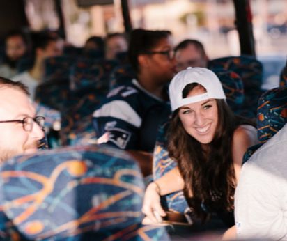 Tailgate charter bus rentals