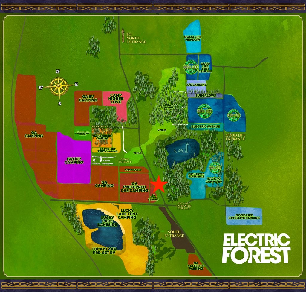 Pickup Spot at the Forest
